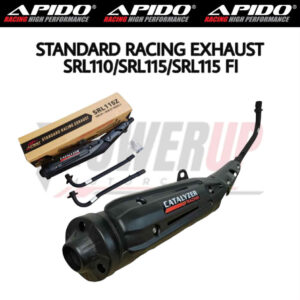 APIDO STANDARD RACING EXHAUST - LAGENDA 110/115/115FI