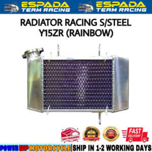ESPADA S/STEEL RACING RADIATOR (RAINBOW) Y15ZR
