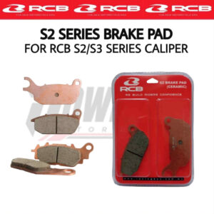 RCB S2 SERIES CERAMIC BRAKE PAD (CERAMIC) FOR S2/S3 CALIPER