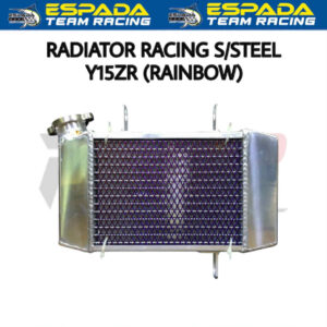 ESPADA S/STEEL RACING RADIATOR (RAINBOW) - Y15ZR