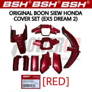 BOON SIEW HONDA (BSH) BODY COVER SET - EX5 DREAM 2 [RED] (06900-KVF-BSHR)