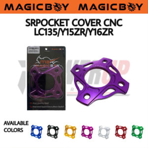 MAGIC BOY SPROCKET COVER CNC - LC135 / Y15ZR / Y16ZR