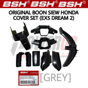 BOON SIEW HONDA (BSH) BODY COVER SET - EX5 DREAM 2 [GREY] (06900-KVF-BSHGRA)