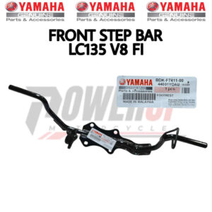 YAMAHA (HLY) FRONT FOOTREST BAR - LC135 V8 FI (PART NO: BDK-F7411-00)