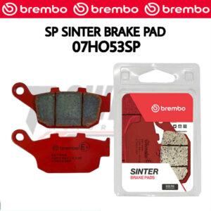 BREMBO SP SINTER BRAKE PAD - 07HO53SP (FOR HONDA CBR250RR / KAWASAKI Z800 / Z900)