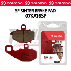 BREMBO SP SINTER BRAKE PAD - 07KA16SP (FOR KAWASAKI ER6F / ER6N / VERSYS 650)