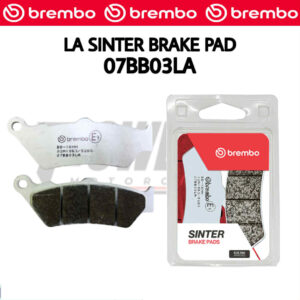 BREMBO LA SINTER BRAKE PAD - 07BB03LA (FOR BMW F 800 GS /  R 1200 GS / R 1250 GS)