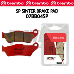 BREMBO SP SINTER BRAKE PAD - 07BB04SP (FOR BMW R 1200 NINE-T / KTM)