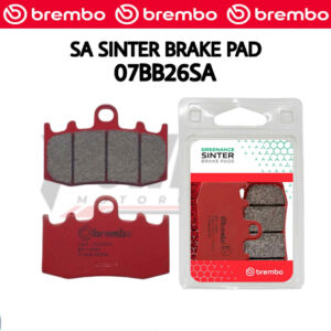 BREMBO SA SINTER BRAKE PAD - 07BB26SA (FOR BMW R 1200 GS / R 1200 GSA)