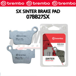 BREMBO SX SINTER BRAKE PAD - 07BB27SX (FOR HUSQVARNA / KTM)