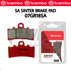 BREMBO SA SINTER BRAKE PAD - 07GR18SA (FOR BMW G 310 GS / G 310 R / KTM RC 390)